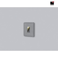 LED Auenwand-Einbauleuchte LES, IP65,indirekt, 4W 3000K 170lm, CRi >90, schaltbar, graphit
