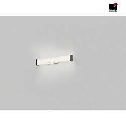 LED Wandleuchte / Spiegelleuchte ALLA, IP44, 60 x 7cm, 12W 3000/4000K (CCT DIP), CRi >90, schaltbar, schwarz matt