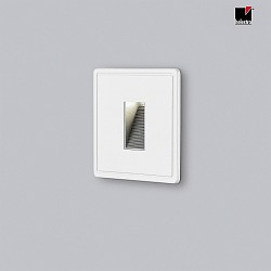 LED Auenwand-Einbauleuchte LES, IP65,indirekt, 4W 3000K 170lm, CRi >90, schaltbar, wei matt