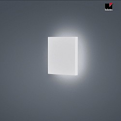 Auenwandleuchte AIR, IP65, 15x15cm, indirekt, 15W 3000K 410lm, CRi >90, Aluminium massiv, mattwei