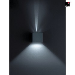SIRI 44 Wall luminaire IP54 black matt
