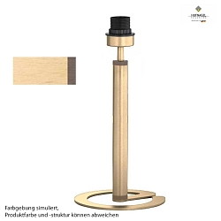 Lampe de table MIU E27 IP20, laiton, terre gradable