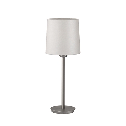 Lampe de table HAVANNA E14 IP20, crme, nickel mat, nacre gradable
