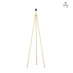Lampadaire TILDA E27 IP20, laiton gradable