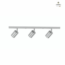 Strahlerleiste UMA, 3-flammig, 60cm, 3x GU10, dreh- und schwenkbar, Nickel-matt