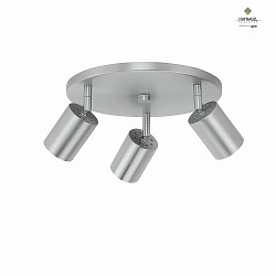 Strahler-Rondell UMA, 3-flammig, Ø 25cm, 3x GU10 (LED) max. 9W, dreh- und schwenkbar
