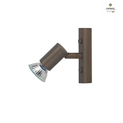 Lampada da parete e soffitto SKY 1-Lampadina, girevole GU10 IP20, terra 