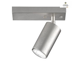 Applique et plafonnier CAMINO  1 flamme, pivotant GU10 IP20, platine gradable