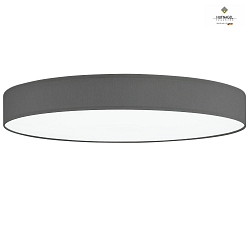 Luci a sospesione LUNA 60 medio IP20, grigio, bianco dimmerabile