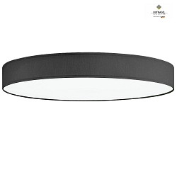 Luci a sospesione LUNA 78 grande IP20, ardesia, bianco dimmerabile