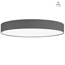 Luci a sospesione LUNA 78 grande IP20, grigio, bianco dimmerabile