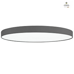 Luminaire à suspension LUNA X 60 médium IP20, gris, blanche gradable