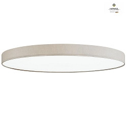 LED Deckenleuchte LUNA X,  78cm, 48W 3000K 5500lm, dimmbar, Chintz melange