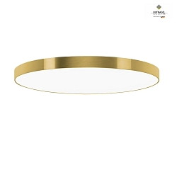 Plafoniera AURELIA X 60 rotondo, medio IP20, oro, bianco dimmerabile