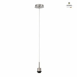 Luminaire  suspension MIKADO 150, nickel mat, transparent