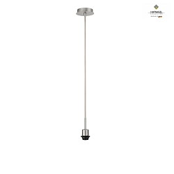 Luminaire  suspension MIKADO 150, beige, nickel mat