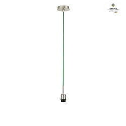 Luminaire  suspension MIKADO 150, vert, nickel mat