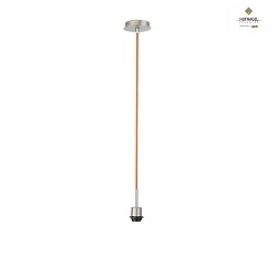 Luminaire  suspension MIKADO 150, nickel mat, orange