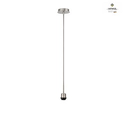 Luminaire  suspension MIKADO 150, gris, nickel mat