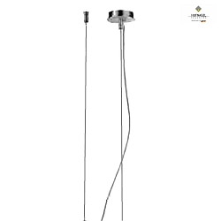 Suspension pendulaire pour ARUBA X 150 dimmable, nickel mat