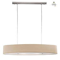 Luminaire  suspension ARUBA E27 IP20, mlange, nickel mat gradable