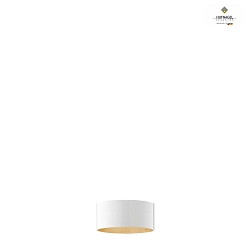 Luminaire  suspension CARACAS  1 flamme GU10 IP20, or, blanche gradable
