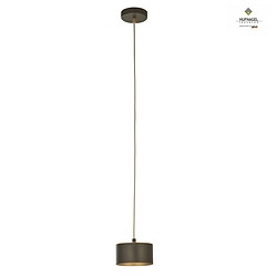 pendant luminaire TIZIAN GX53, brass, terra