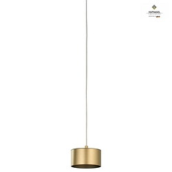 1-phase pendant luminaire TIZIAN GX53, brass