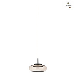1-phase pendant luminaire HUBLOT GX GX53, titanium dimmable