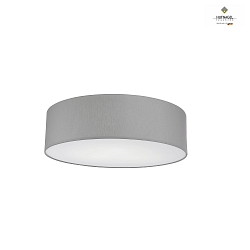 Luminaire de plafond MARA 40 petit E27 IP20, gris clair gradable