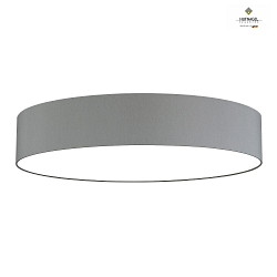 Luminaire de plafond MARA 90 E27 IP20, gris clair, blanche gradable