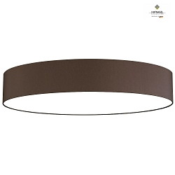 Luminaire de plafond MARA 98 E27 IP20, Mocca, blanche gradable