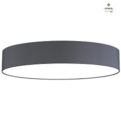 Luminaire de plafond MARA 98 E27 IP20, ardoise, blanche gradable