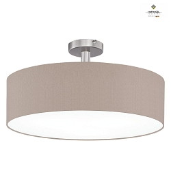 Luminaire de plafond MARA 50 mdium E27 IP20, mlange, nickel mat, blanche gradable