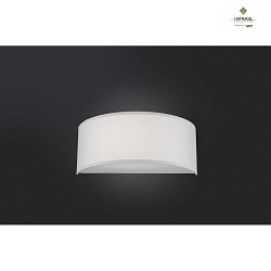 Luminaire mural ALEA semi-circulaire, dimmable G9 IP20, blanche gradable