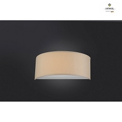 Lampada da parete ALEA semicircolare, dimmerabile G9 IP20, Bianco, Capuccino dimmerabile