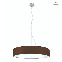 Luminaire  suspension ALEA 60 E27 IP20, Mocca gradable