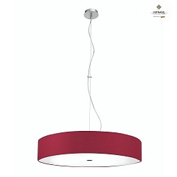 Luminaire  suspension ALEA 60 E27 IP20, rouge gradable