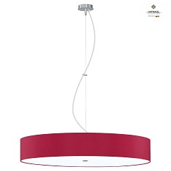Luminaire  suspension ALEA 78 E27 IP20, rouge gradable
