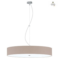 Luminaire  suspension ALEA 78 E27 IP20, Capuccino gradable