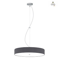 Luminaire  suspension ALEA 98 E27 IP20, ardoise gradable