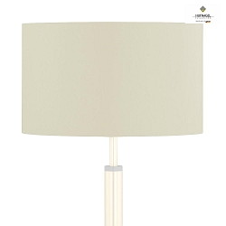 Schirm fr Tischleuchte DROP / Hockerleuchte MIU,  30cm / Hhe 18cm, Chintz creme