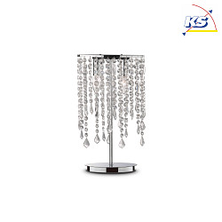 Table lamp RAIN TL2, 2 flames, E14, chromee