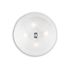 Wand-/Deckenleuchte SHELL PL4, 4-flammig, E27, transparent