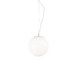 Pendant luminaire MAPA BIANCO SP1 D20, E27,  20cm, white