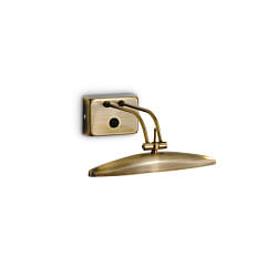 Wall luminaire MIRROR-20 AP2 Mirror luminaire, 2x G9, 40W, antique brass