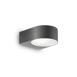 Wall luminaire IKO AP1, 1 flame, E27, anthracite