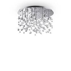 Ceiling luminaire NEVE PL12, 12 flames, G9, 40W, chrome
