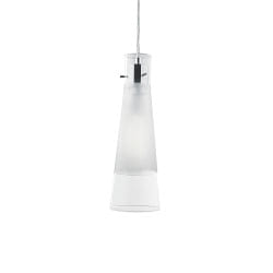 Pendant luminaire KUKY SP1, 1 flame, E27, transparent