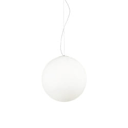Pendant luminaire MAPA BIANCO SP1 D40, E27,  40cm, white